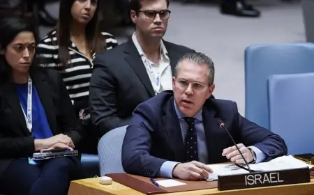 Izraelski predstavnik s Davidovom zvijezdom, palestinski govorio o paklu na Zemlji