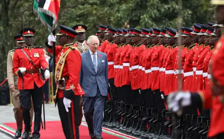 Karlo III. i Camilla svečano dočekani u državnom posjetu Keniji