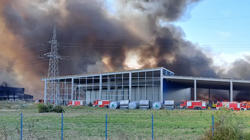 Nema onečišćenja zraka nakon požara u Osijeku i Brestu