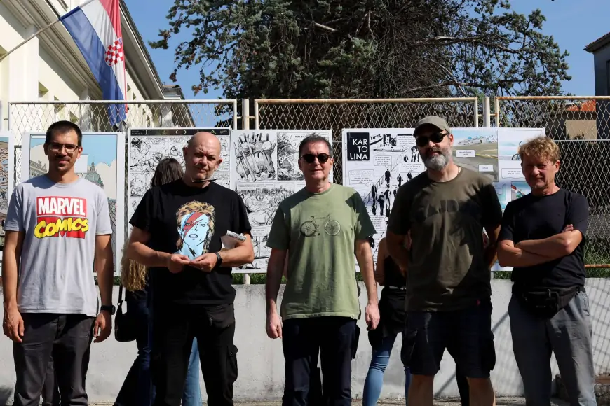 Milan Trenc i Dubravko Mataković:  gosti Festivala stripa u Zadru