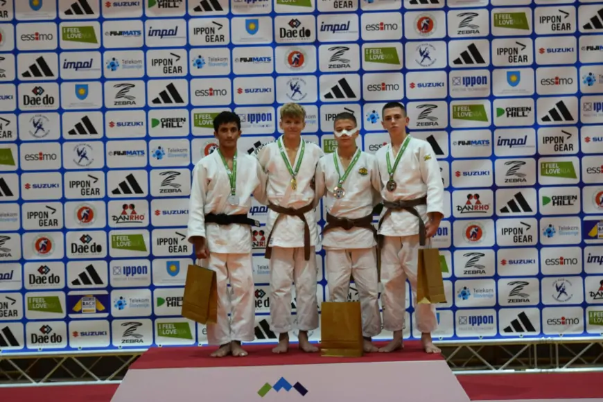 Kadeti se vratili s osam medalja iz Slovenije