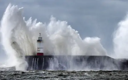 Oluja Ciaran pogodila Europu, sedmero ljudi poginulo