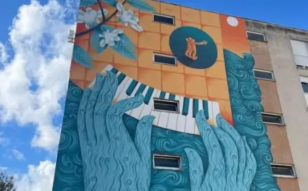 Zadar: Novi mural s motivom Morskih orgulja