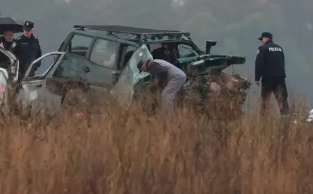 Foto vijest: Vučna služba uklanja Banožićev terenac nakon nesreće u kojem je jedna osoba poginula