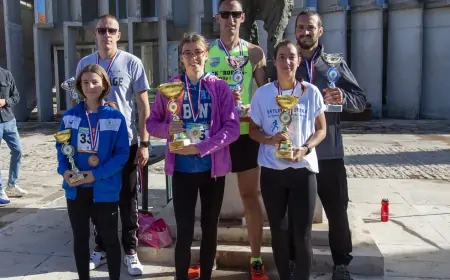 Lara Žunić i Ivan Pikunić pobjednici atletske utrke u Škabrnji