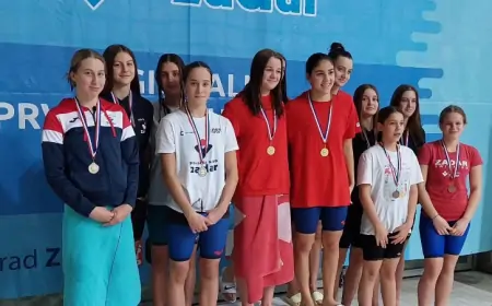 Plivači "Zadra" osvojili čak 25 odličja!