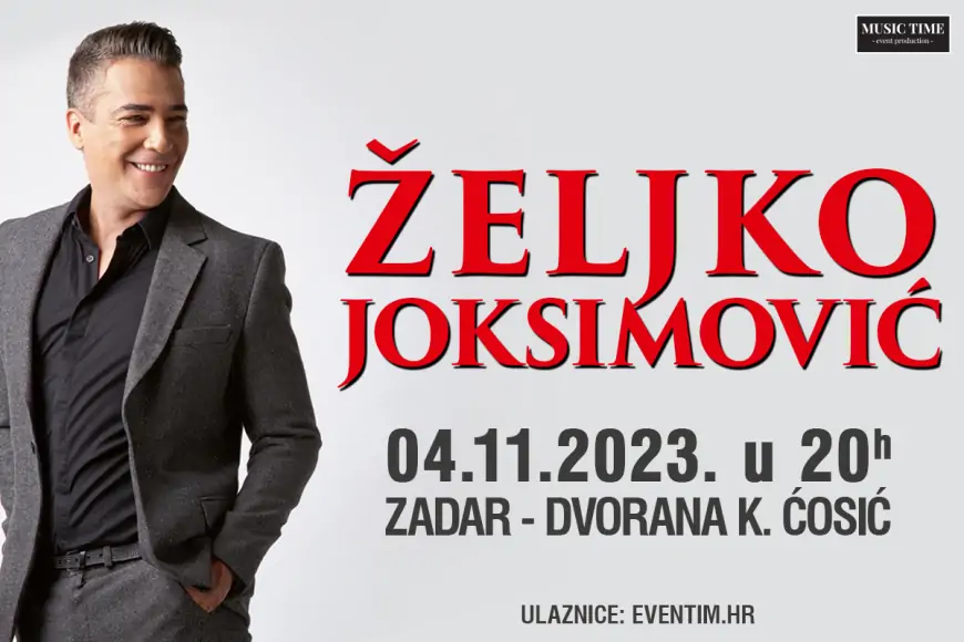 Večeras koncert Željka Joksimovića na Višnjiku