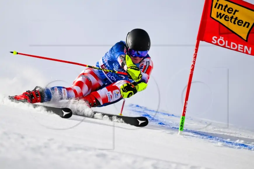 Gurgl, slalom : Zubčić i Kolega u drugoj vožnji, Feller najbrži