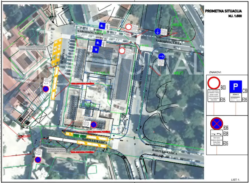 Zadar: Zbog Adventa nova regulacija prometa
