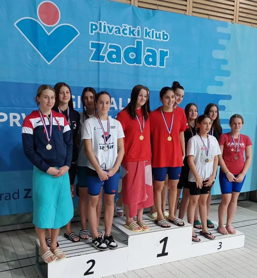Plivači "Zadra" osvojili čak 25 odličja!