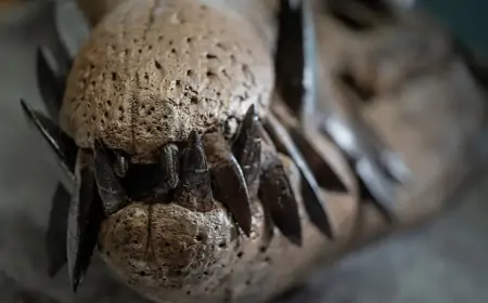 Fosil pliosaura, golemog morskog čudovišta, izvađen iz litica Dorseta