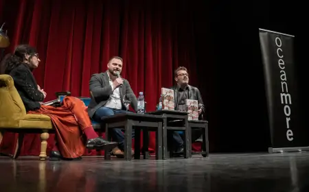 Predstavljen roman Kristiana Novaka "Slučaj vlastite pogibelji"