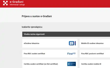 Stiže aplikacija e-građani