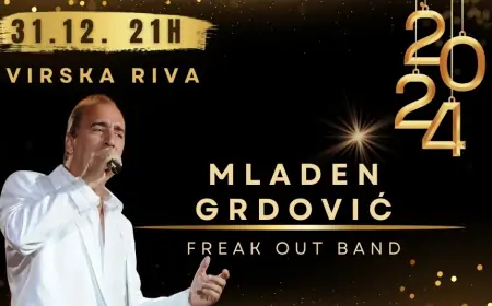 Silvestrovo na otoku Viru