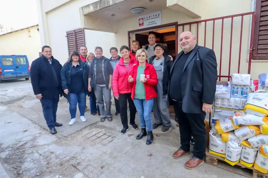 Više od sedam tona potrepština i hrane donirali su Virani Pučkoj kuhinji u Zadru