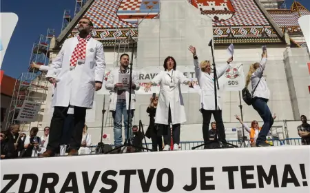 REFORMSKI ZAKONI U ZDRAVSTVU I PROSVJED LIJEČNIKA OBILJEŽILI 2023.