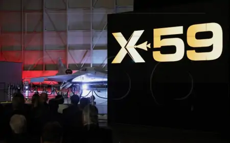 NASA je predstavila prototip nadzvučne letjelice X-59