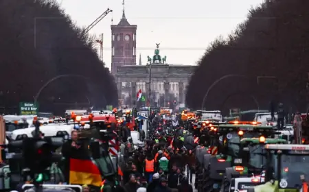 Njemački poljoprivrednici blokirali promet u središtu Berlina