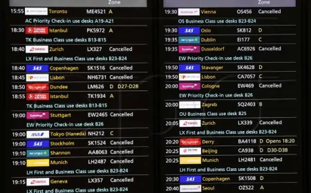 Poremećaji u prometu u Velikoj Britaniji i Irskoj zbog oluje Isha