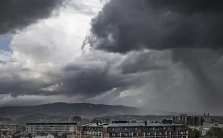 DHMZ: Prijepodne mjestimična kiša i susnježica, sredinom dana stabilnije