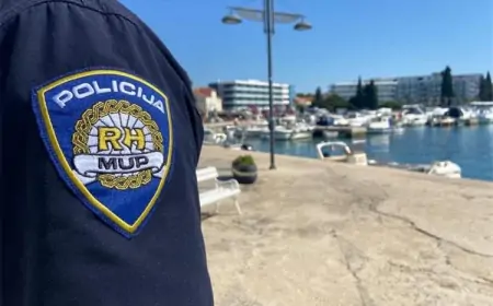 Uhićen je i uz kaznenu prijavu predan pritvorskom nadzorniku Policijske uprave zadarske