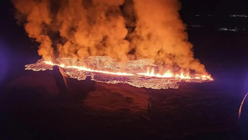 Erupcija vulkana na jugozapadu Islanda