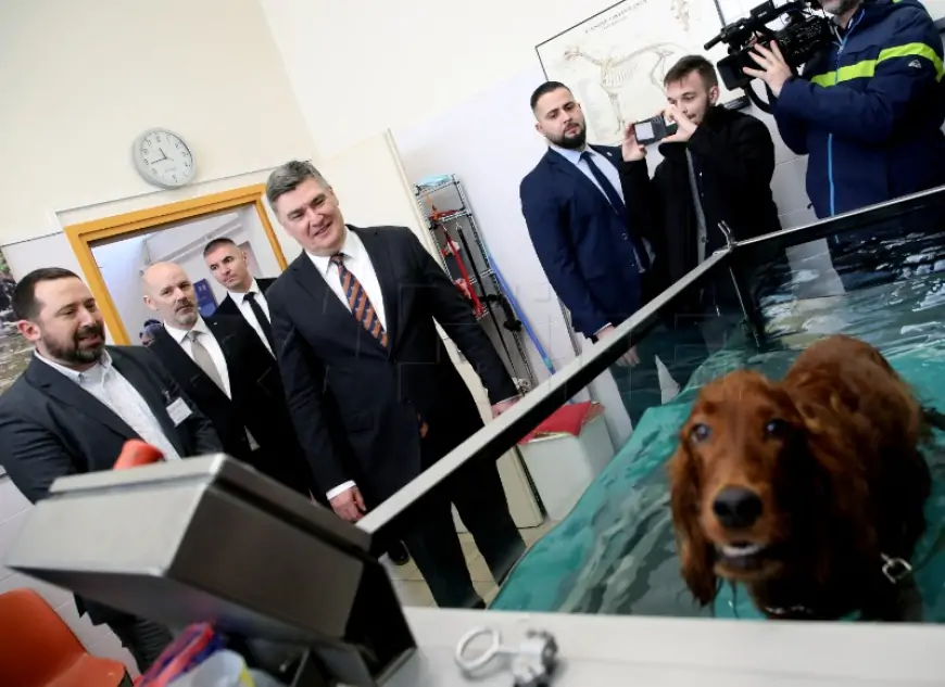 Milanović posjetio Veterinarski fakultet u povodu Međunarodnog dana obrazovanja