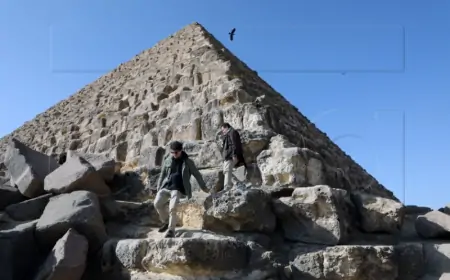 Egipat naredio reviziju obnove piramide nakon što je video izazvao bijes javnosti