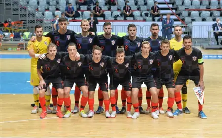 Futsal: Hrvatska pobijedila Sloveniju u prvom od dva dvoboja