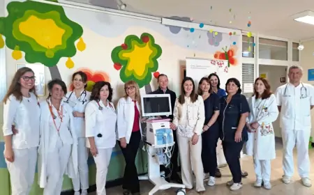 Klinici za dječje bolesti doniran respirator