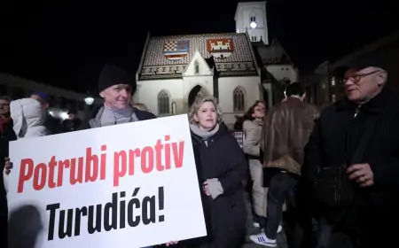 Na Markov trg stiže 5000 prosvjednika