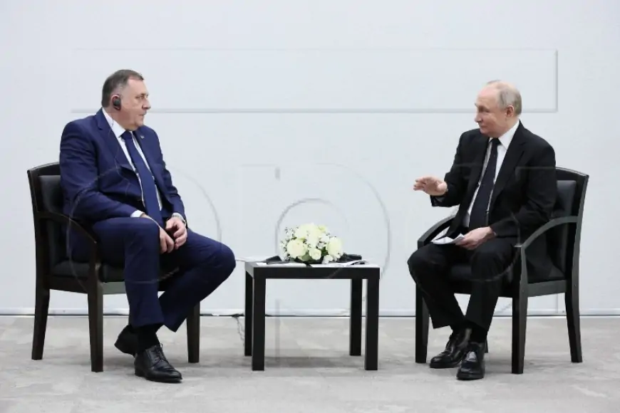 Dodik po povratku iz Rusije ponovo hvalio Putina, nazvao ga velikim državnikom