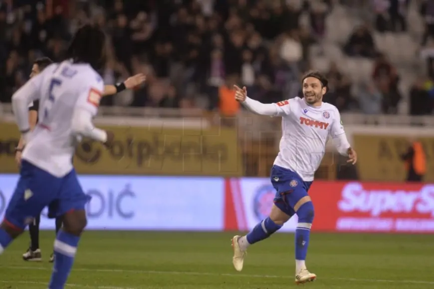 Hajduk uvjerljivom pobjedom do polufinala Kupa