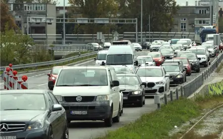 Zbog radova na Jadranskom mostu idućih šest mjeseci otežan promet