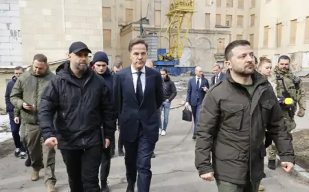 Nizozemski premijer Rutte potpisao sigurnosni sporazum s Ukrajinom