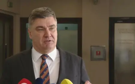 Predsjednik Milanović zbog smrtnog slučaja u obitelji otkazao današnje obaveze