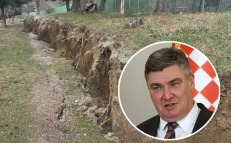 Na Pantovčaku se aktiviralo klizište, hitni radovi će krenuti u ponedjeljak