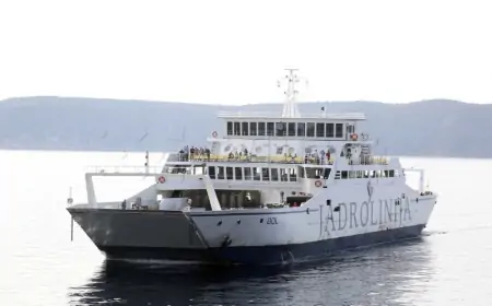 Split: Popravljen kvar na trajektu