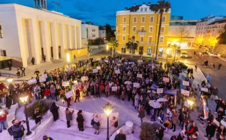 Marš žena u Splitu, sudionici tražili poštivanje prava žena