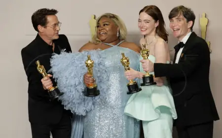 Popis dobitnika Oscara; "Oppenheimer" pobjednik u sedam kategorija