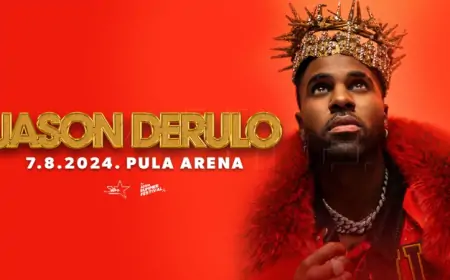 Jason Derulo nastupa 7. kolovoza u pulskoj Areni