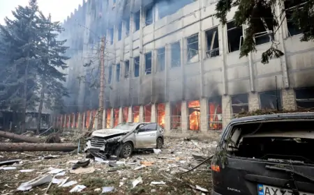 Ruski raketni napad na Kijev, deset ozlijeđenih