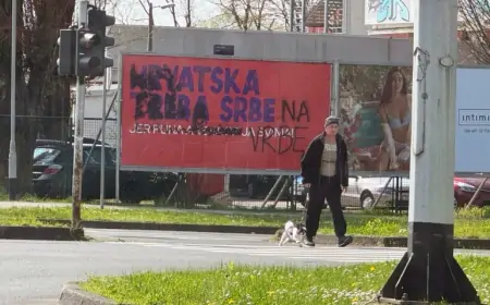Uništen SDSS-ov predizborni plakat u Zagrebu