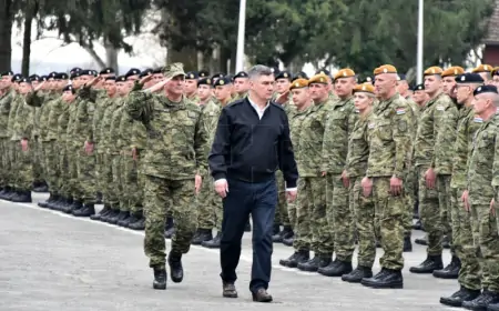 Milanović na obilježavanju 17. obljetnice Gardijske oklopno-mehanizirane brigade