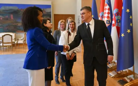 Milanović s predstavnicama Međunarodnog kluba žena iz Zagreba