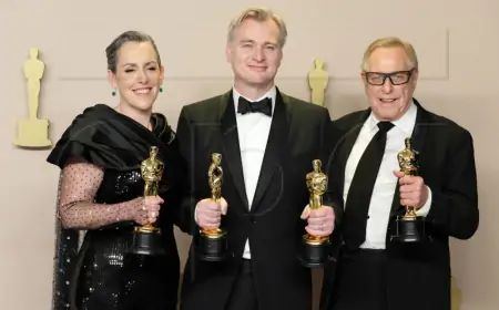 Christopheru Nolanu titula viteza, supruzi i producentici Emmi Thomas titula dame