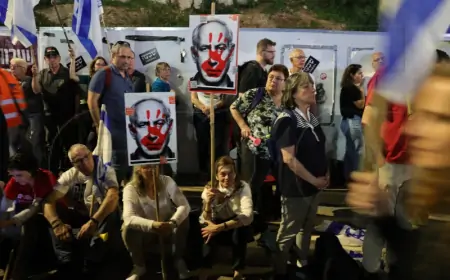 Deseci tisuća na prosvjedu protiv Netanyahua u Jeruzalemu