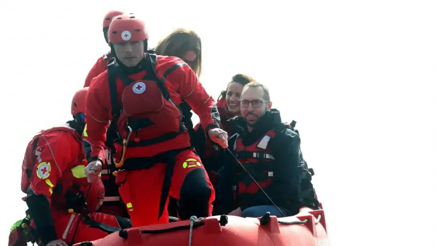 Tomašević se provozao po Jarunu s Civilnom zaštitom: "Spremni smo za slučaj veće nesreće"