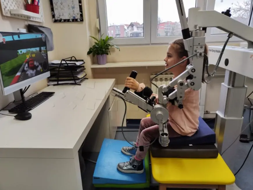 Specijalna bolnica Goljak predstavila robotsku rehabilitaciju za djecu