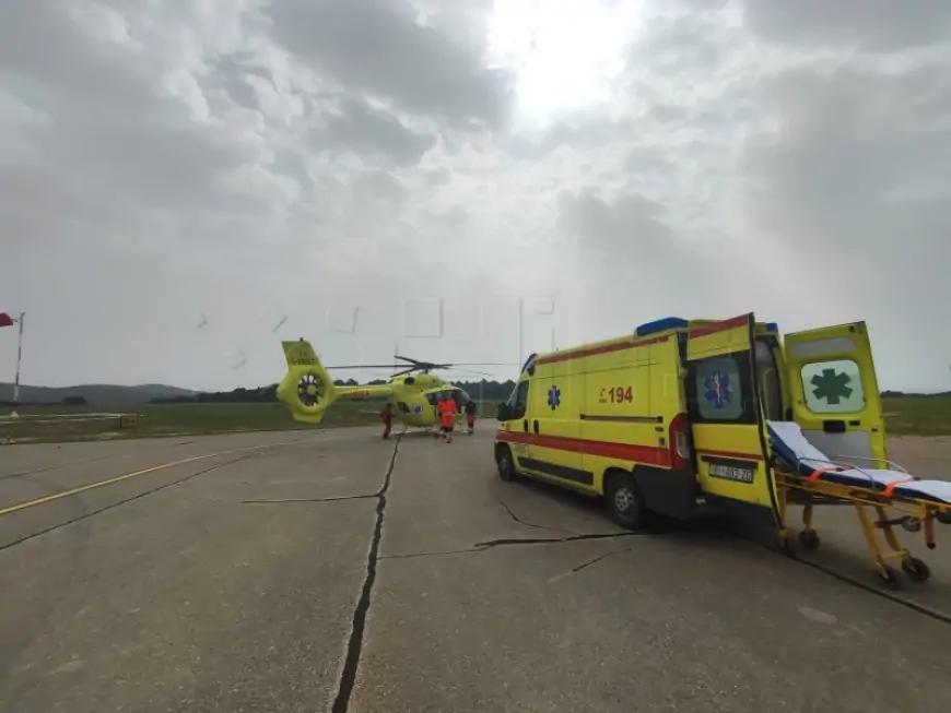 Obavljen prvi prijevoz pacijenta helikopterskom medicinskom službom